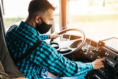 trucker distracted